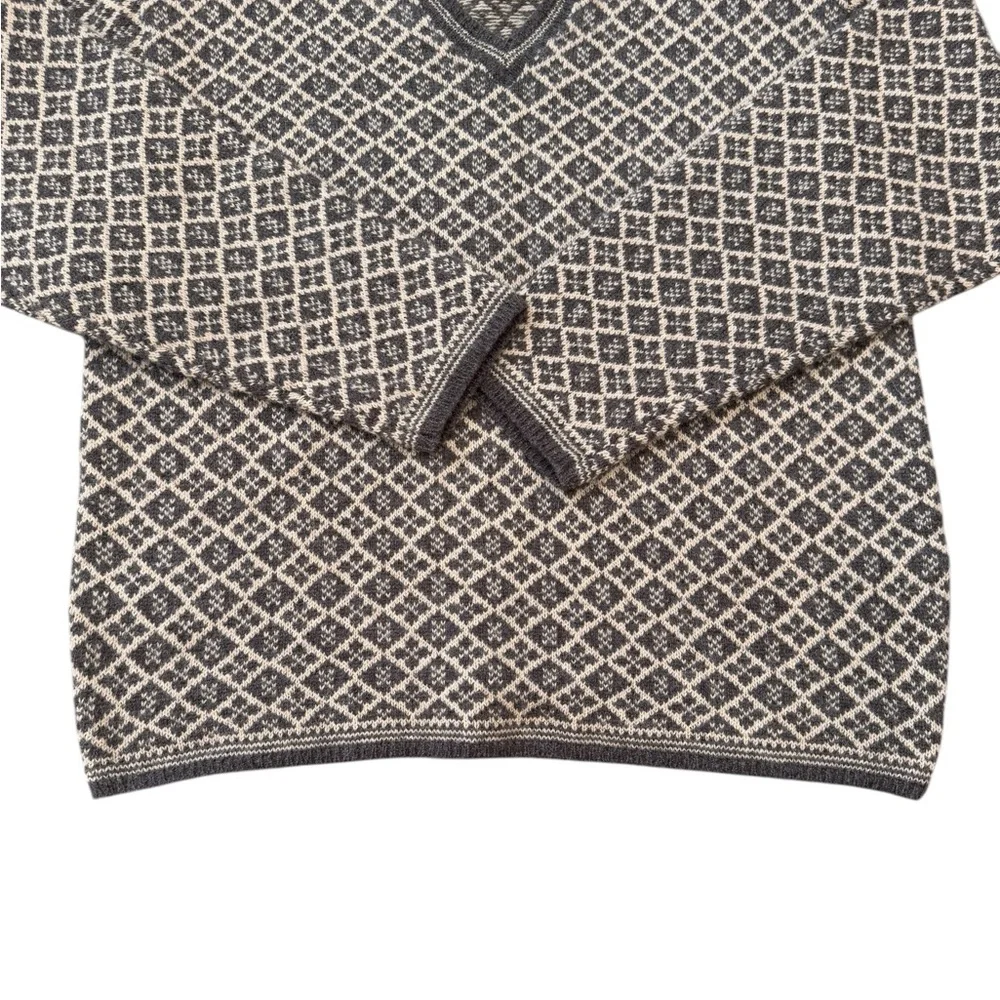 J.Crew Nordic Brown Men’s‎ Sweater Size XL
